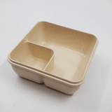 beige Lunchbox with Cutlery Set Executive Corporate Gifts Singapore