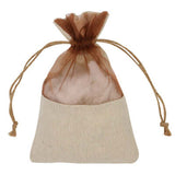 Jute Mesh Drawstring Pouch Executive Corporate Gifts Singapore
