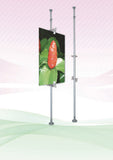 Ceiling and Floor Pole display Executive Corporate Gifts Singapore