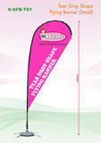 Tear shape Flying Banner Executive Corporate Gifts Singapore