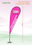 Tear shape Flying Banner Executive Corporate Gifts Singapore
