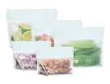Rezip 5-piece Stand-Up Leakproof Reusable Storage Bag Starter Kit Executive Corporate Gifts Singapore