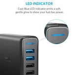 Anker PowerPort Speed 5 Ports 63W With Dual Quick Charge 3.0 Charging Station Executive Gifts Singapore