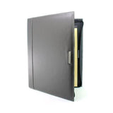 Balmain Millau A4 Brown Zipper Portfolio Executive Corporate Gifts Singapore