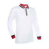 Basic Jersey Contrasting Long Sleeve Polo T-shirt Executive Corporate Gifts Singapore
