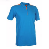 Classic Honeycomb Polo T-shirt with shoulder Striped Accents Executive Corporate Gifts Singapore
