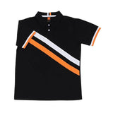 Classic Honeycomb Striped Polo T-shirt Executive Corporate Gifts Singapore