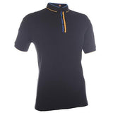 Cotton Interlock T-shirt with colour stripe collar Executive Corporate Gifts Singapore