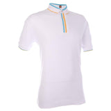 Cotton Interlock T-shirt with colour stripe collar Executive Corporate Gifts Singapore