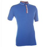 Cotton Interlock T-shirt with colour stripe collar Executive Corporate Gifts Singapore