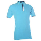 Cotton Interlock T-shirt with colour stripe collar Executive Corporate Gifts Singapore