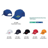 Sporty Cotton Baseball Cap 6 Panel Executive Gifts Singapore