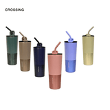 Crossing Volt Insulated Stainless Steel Straw Tumbler 710ML Executive Corporate Gifts Singapore