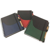 Eco-Friendly Notebook With Paper Pocket Executive Corporate Gifts Singapore
