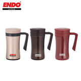 ENDO 450ML Double Stainless Steel Desk Mug Executive Corporate Gifts Singapore
