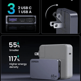 UGREEN Nexode Pro 65W 3-Port GaN Ultra-Slim Charger Executive Corporate Gifts Singapore