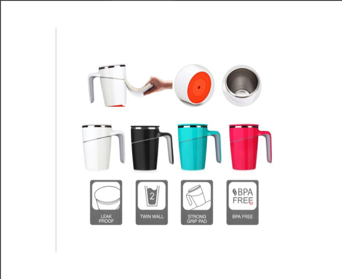 Anti- Spill Free Suction Mug Executive Corporate Gifts Singapore