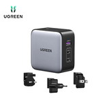 UGREEN 65W Nexode GaN USB C 3-Port Charger With US/UK/EU Plug for Travel Executive Corporate Gifts Singapore