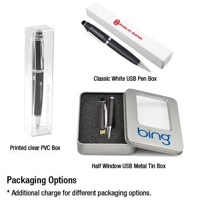 Gen USB Flash Drive Ball Pen with Stylus Executive Corporate Gifts Singapore