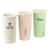 Eco-Wheat Natural Straw Tumbler - 400ml Executive Corporate Gifts Singapore