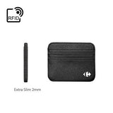 RFID Safe 6 Slot Extra Slim Leather Travel Wallet Executive Corporate Gifts Singapore