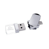 Mini Crystal OTG Swivel USB Flash Drive Executive Corporate Gifts Singapore