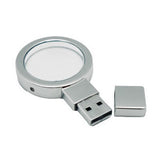 Crystal Round LED Light Up USB Drive Executive Gifts Singapore