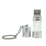3D Rounded Crystal USB Flash Drive with Key Chain Executive Gifts Singapore