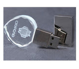 Heart Shaped Crystal USB Flash Drive Executive Gifts Singapore