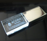 Elegant LED Crystal USB Drive Executive Gifts Singapore