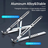 Vention Silvery Laptop Stand Executive Gifts Singapore