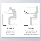 Vention Silvery Laptop Stand Executive Gifts Singapore