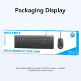 Vention Wired Keyboard and Mouse Set Executive Corporate Gifts Singapore