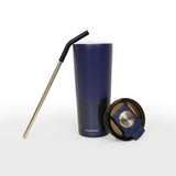 Crossing Volt Insulated Stainless Steel Straw Tumbler 710ML Executive Corporate Gifts Singapore