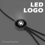 6 in1 Fast Charging Cable With LED Logo Corporate Gifts Singapore