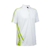 Quick Dry Unisex Polo T-shirt with Stripes accents Executive Corporate Gifts Singapore