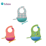 Eco Friendly B BOX Travel Bib + Silicone Spoon Executive Corporate Gifts Singapore
