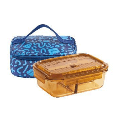 LocknLock 3 Compartment Glass Lunch Box Set With Cutlery Corporate Gifts Singapore