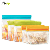 Eco Friendly Rezip 5-piece Stand-Up Leakproof Reusable Storage Bag Pack n' Go Kit Executive Corporate Gifts Singapore
