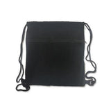 Cotton Canvas Drawstring Bag with Zip Compartment Executive Corporate Gifts Singapore