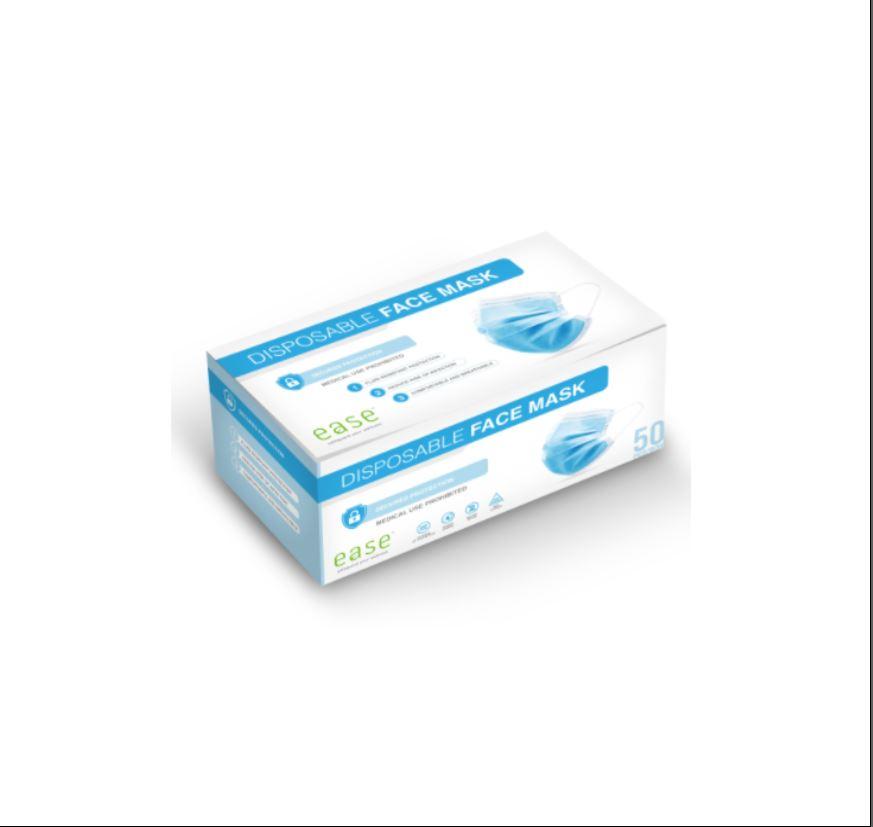 EASE 3 ply disposable mask Executive Corporate Gifts Singapore