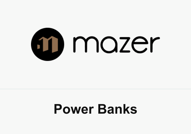 Mazer Power Banks for Corporate Gifts