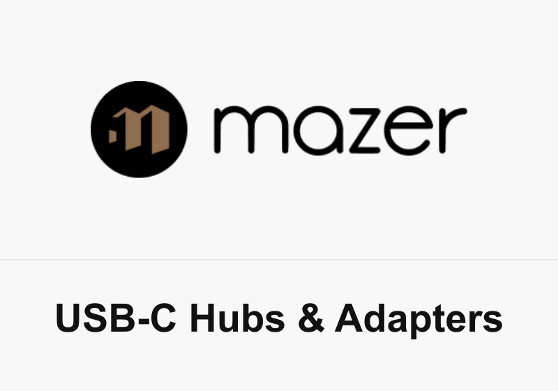 Mazer USB-C Hubs & Adapters
