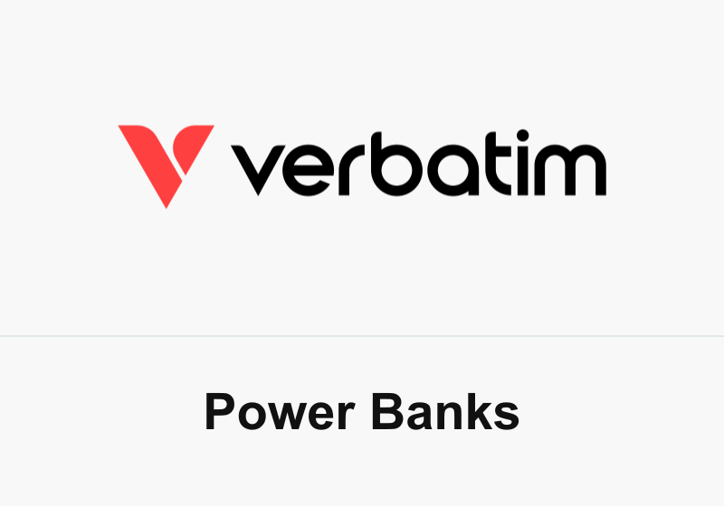 Verbatim Power Banks for Corporate Gifts
