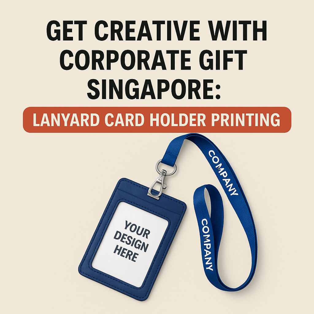 Get Creative with Corporate Gift Singapore: Lanyard Card Holder Printing