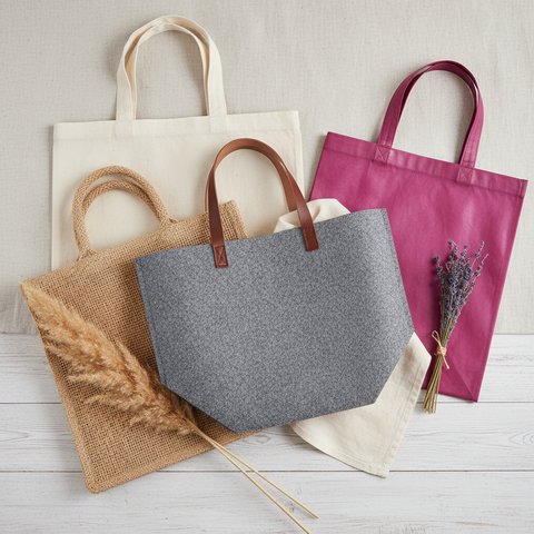 All Fabric Shopping Bags