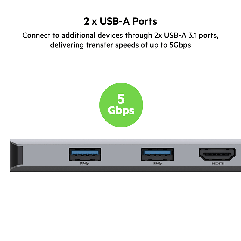 Belkin Connect USB-C 5-in-1 Multiport Adapter Hub Executive Corporate Gifts Singapore