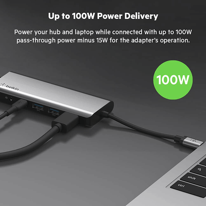 Belkin Connect USB-C 7-in-1 Multiport Hub Adapter Executive Corporate Gifts Singapore