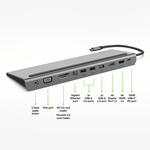 Belkin INC004btSGY Connect USB-C 11-in-1 Multiport Dock