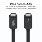 Belkin Connect Thunderbolt 4 Cable, 1M, Passive